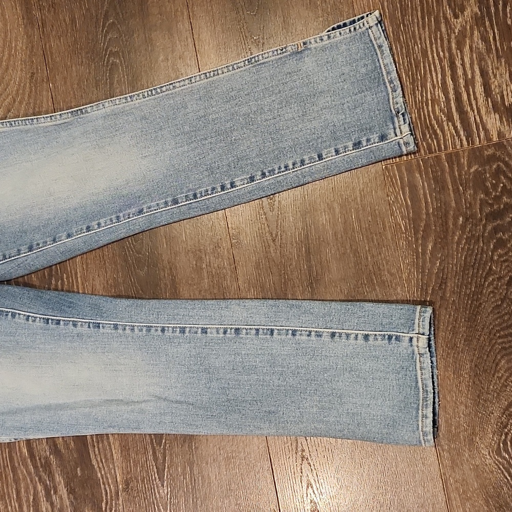 ❤️ GAP MID RISE VINTAGE SLIM JEANS, SPLIT HEM, 4 (27) - Picture 6 of 11
